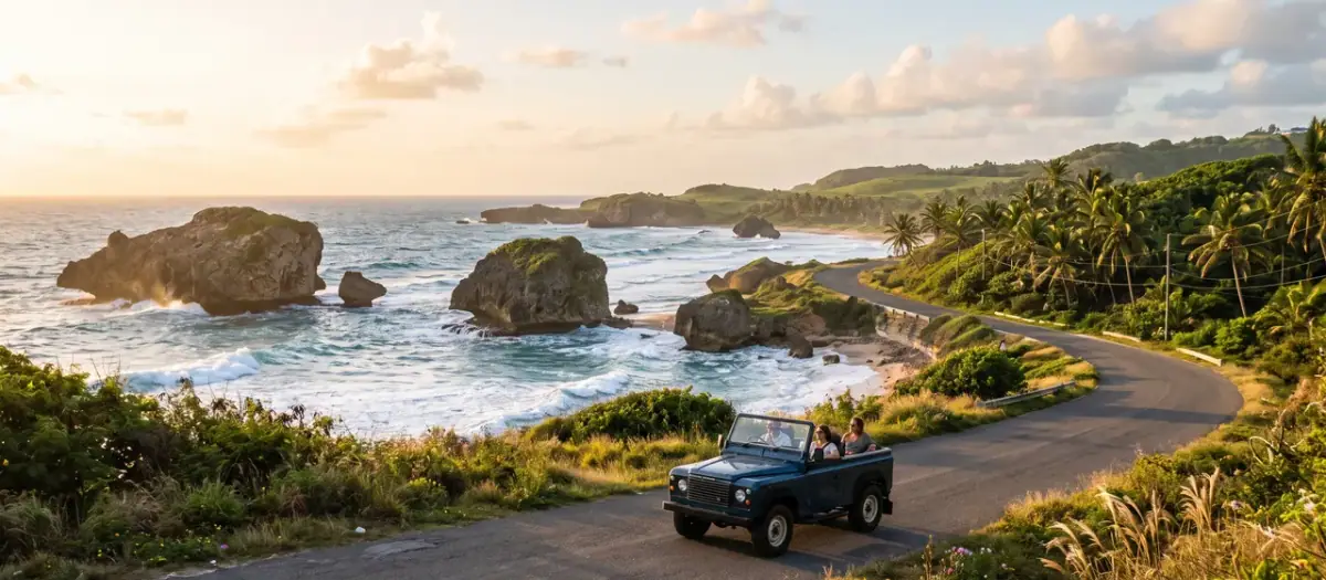 Driving in Barbados