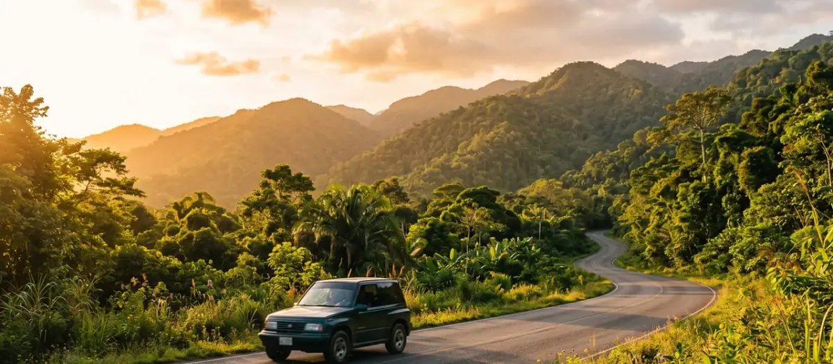 Driving in Belize