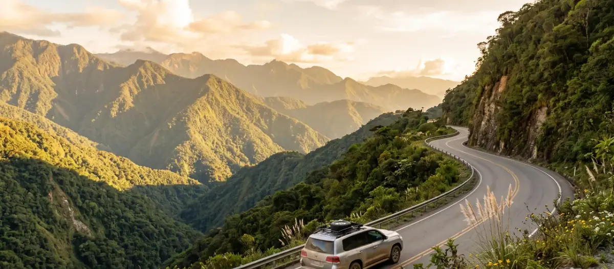 Driving in Bolivia