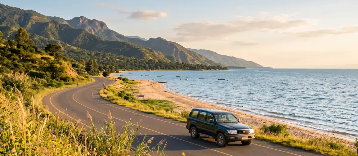 Driving in Burundi