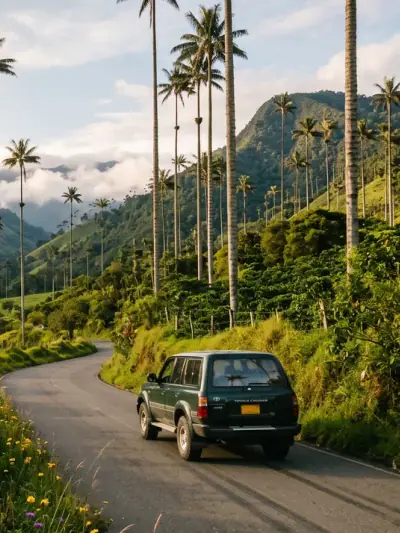 Driving in Colombia