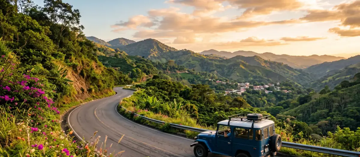 Driving in El Salvador