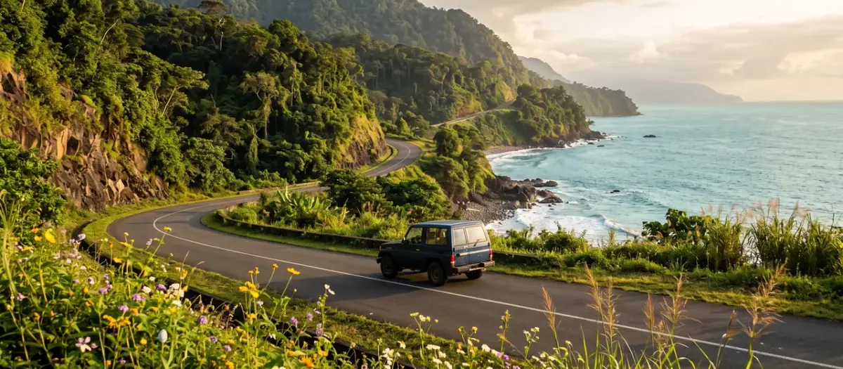 Driving in Equatorial Guinea