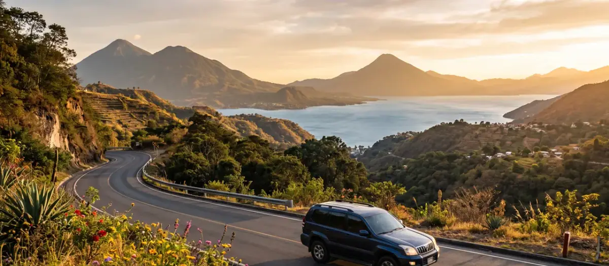 Driving in Guatemala