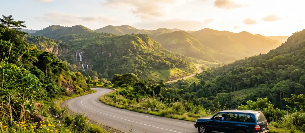 Driving in Guinea