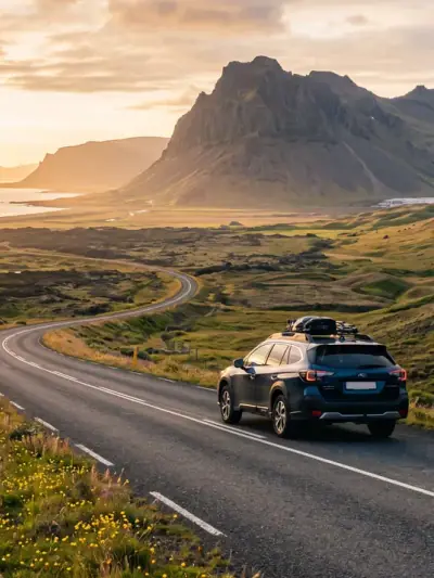 Driving in Iceland