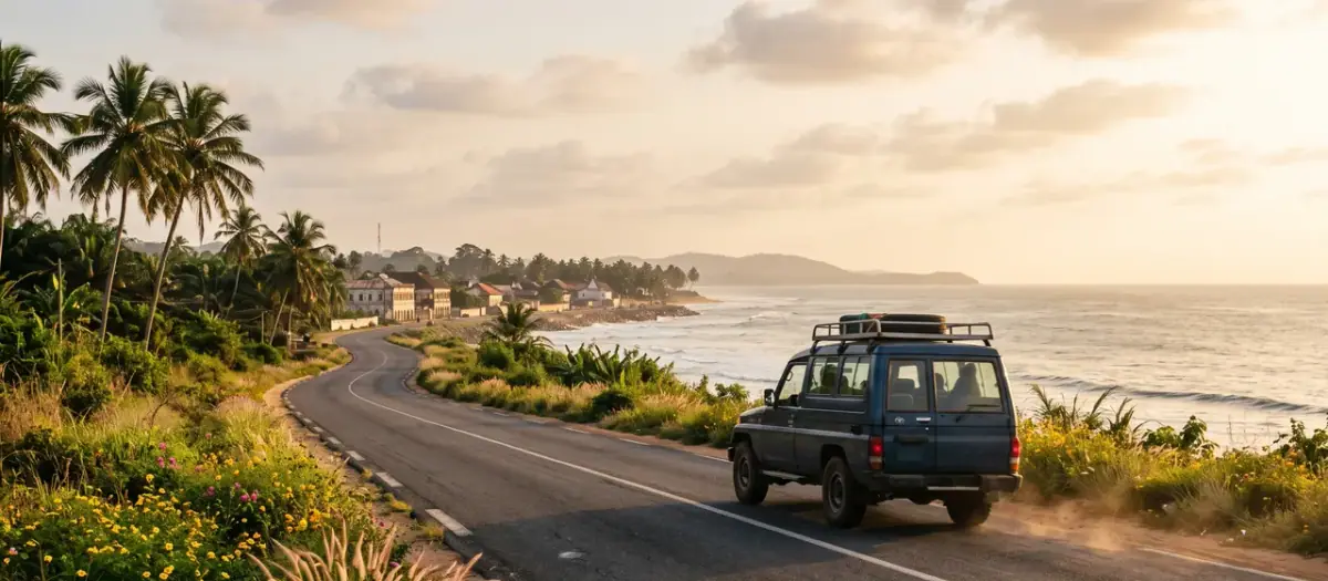 Driving in Ivory Coast
