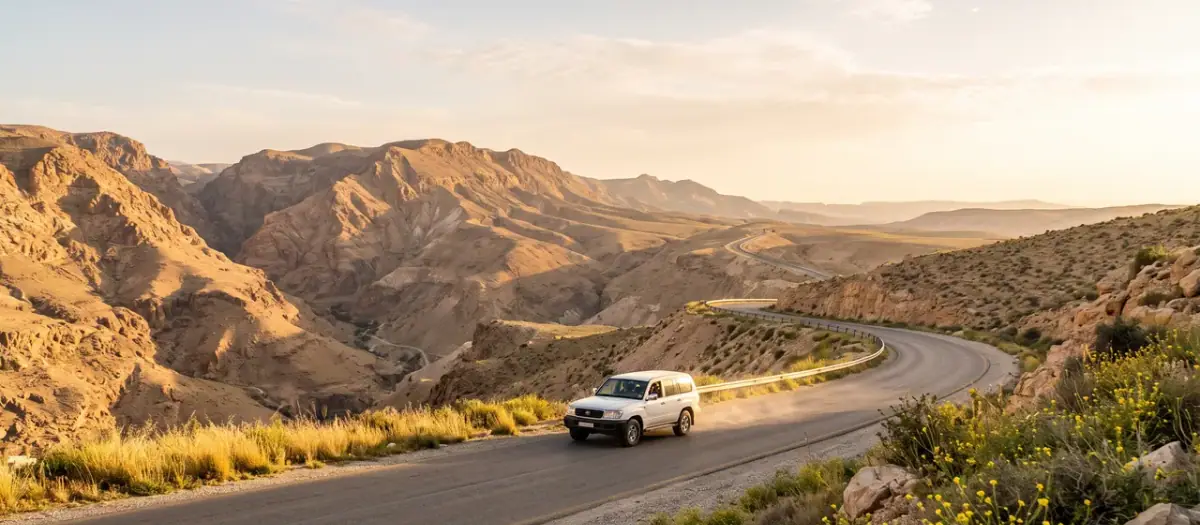 Driving in Jordan