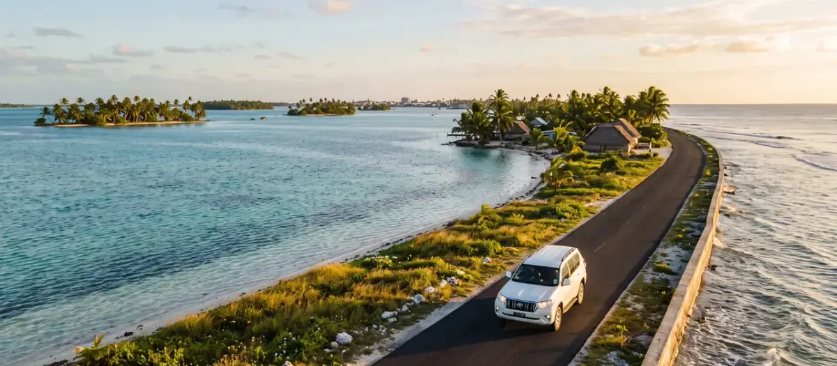 Driving in Kiribati