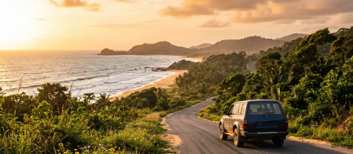 Driving in Liberia