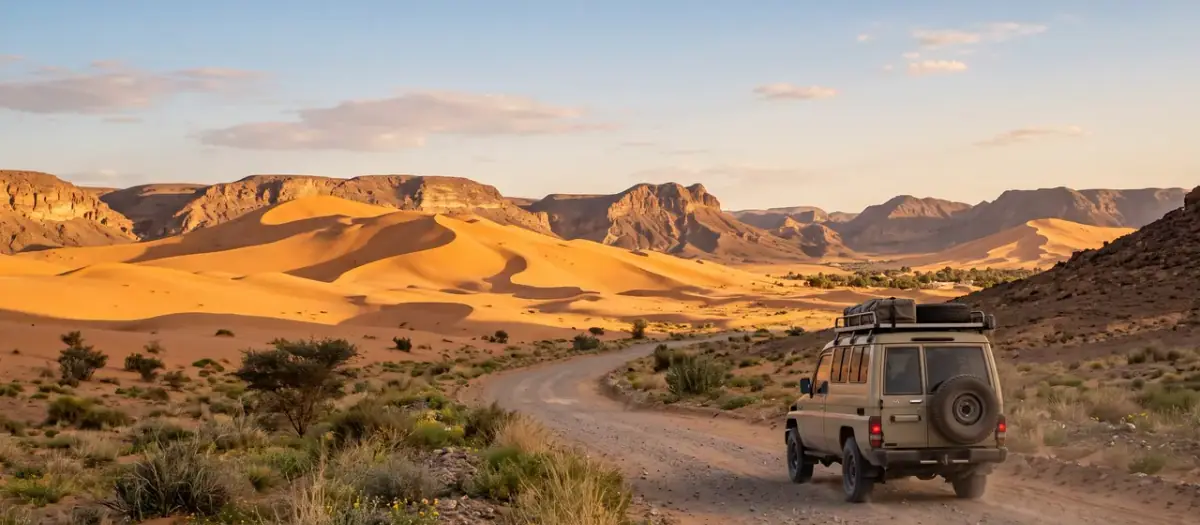Driving in Mauritania