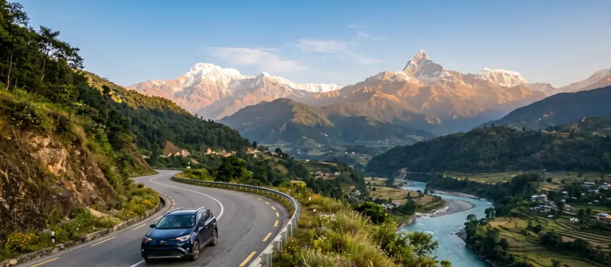 Driving in Nepal