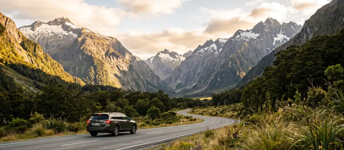 Driving in New Zealand