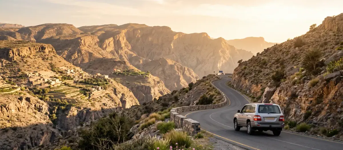 Driving in Oman