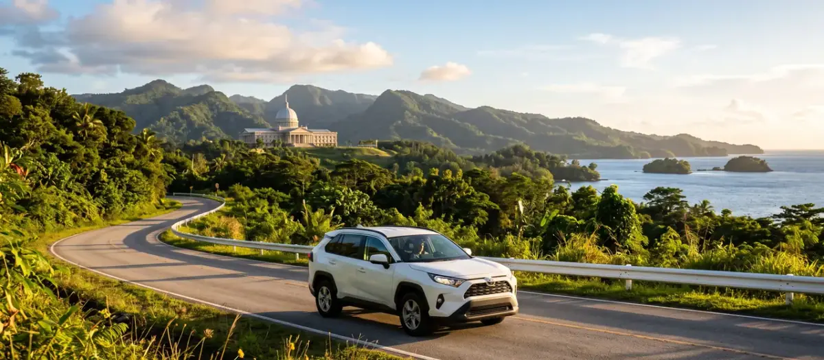 Driving in Palau