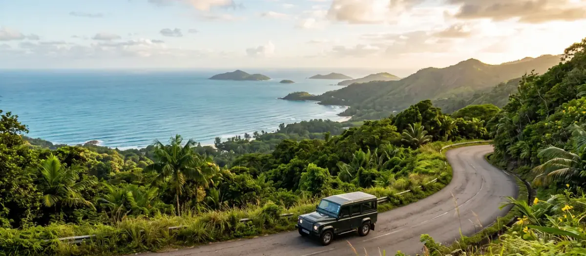 Driving in Seychelles