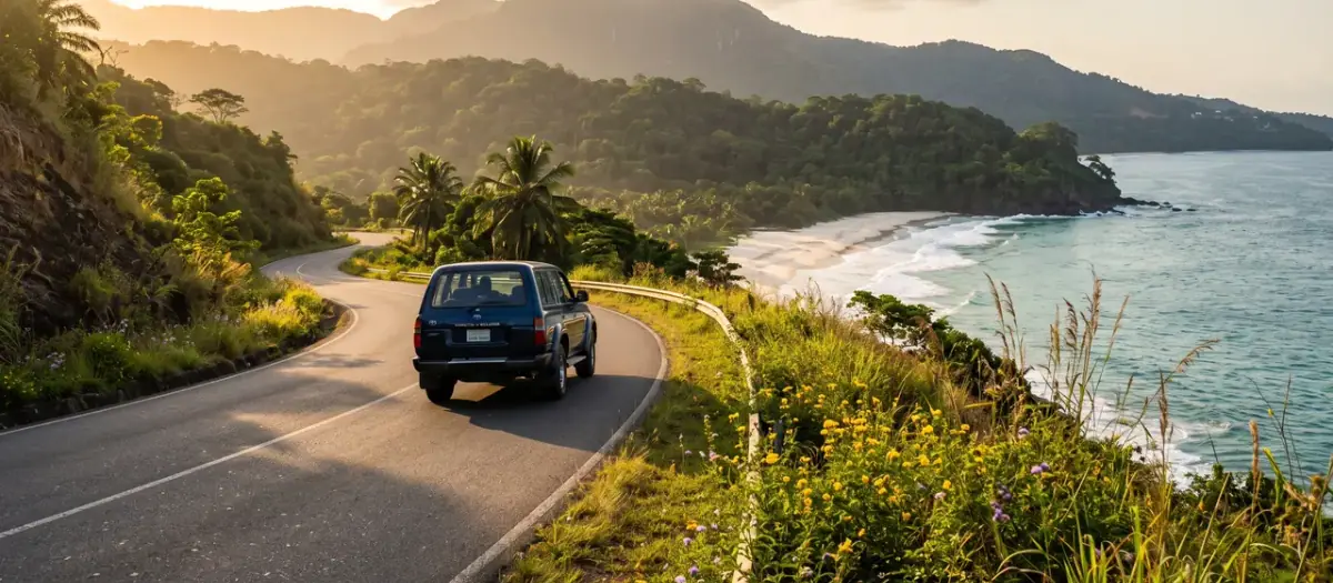 Driving in Sierra Leone