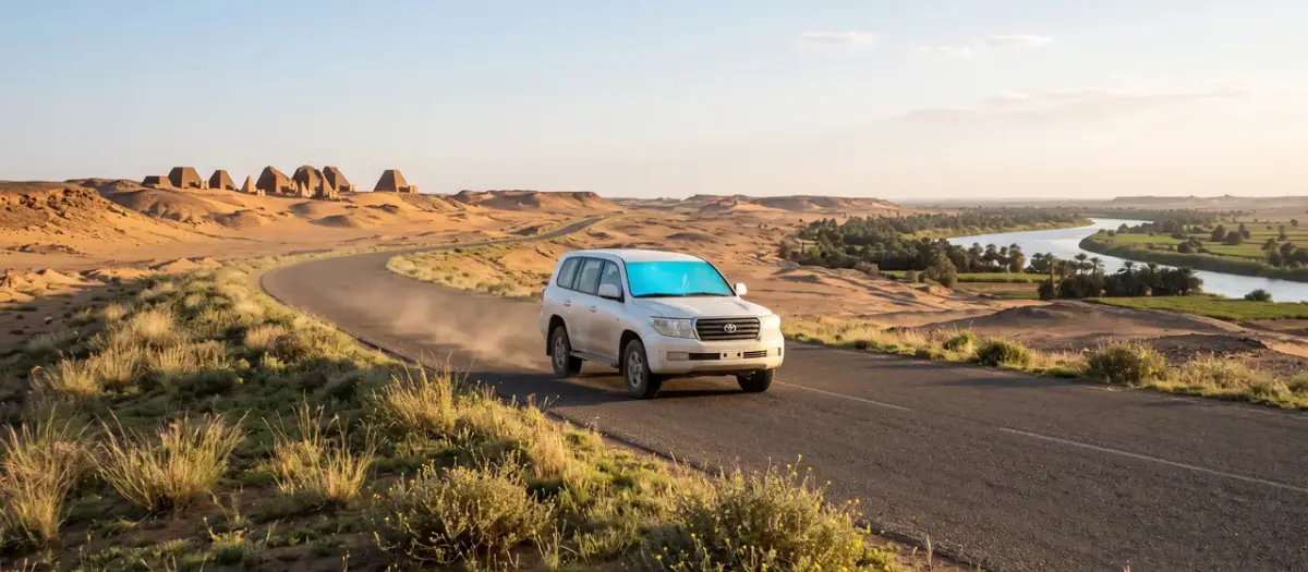 Driving in Sudan