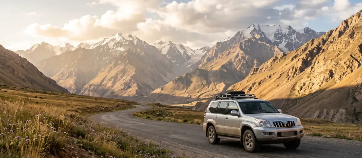 Driving in Tajikistan