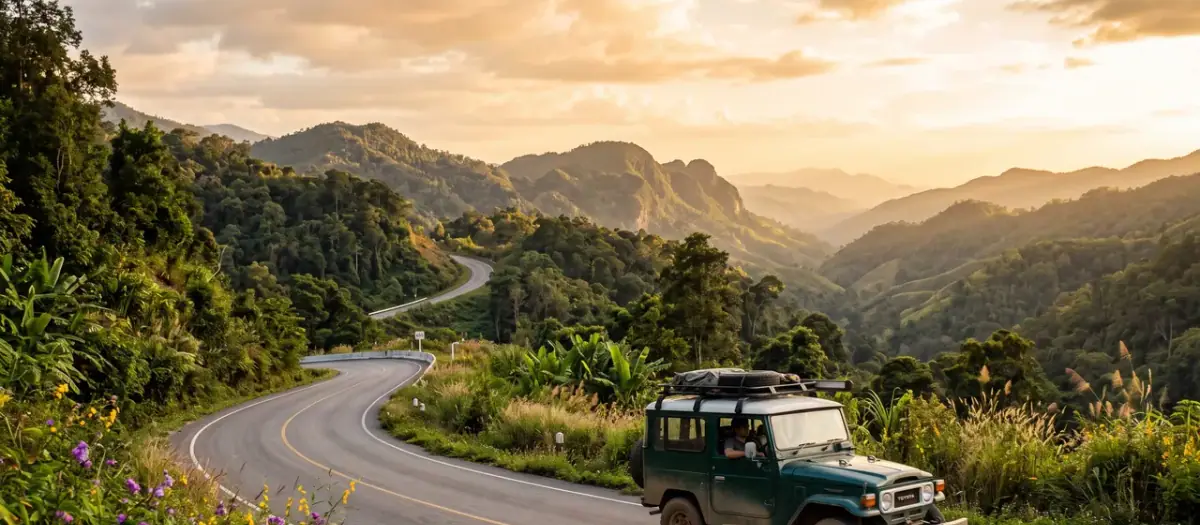 Driving in Thailand