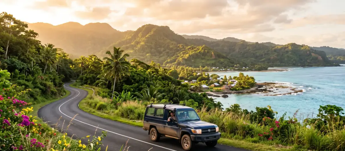 Driving in Vanuatu