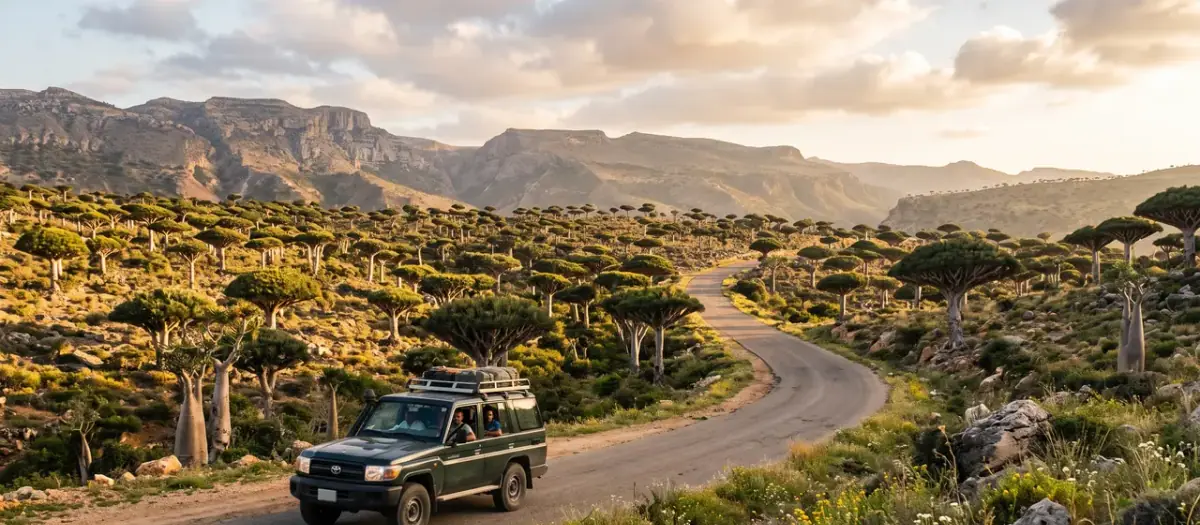 Driving in Yemen